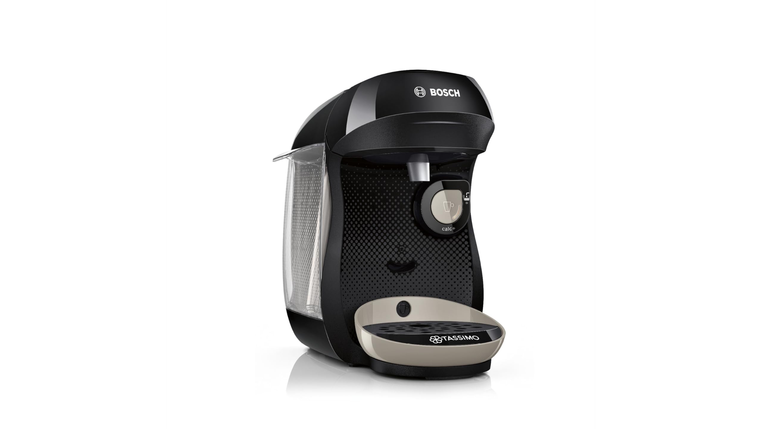 Machine a café - Tassimo Happy - TAS109E -  - 1400 W - 0,7 L - Creme/Noir