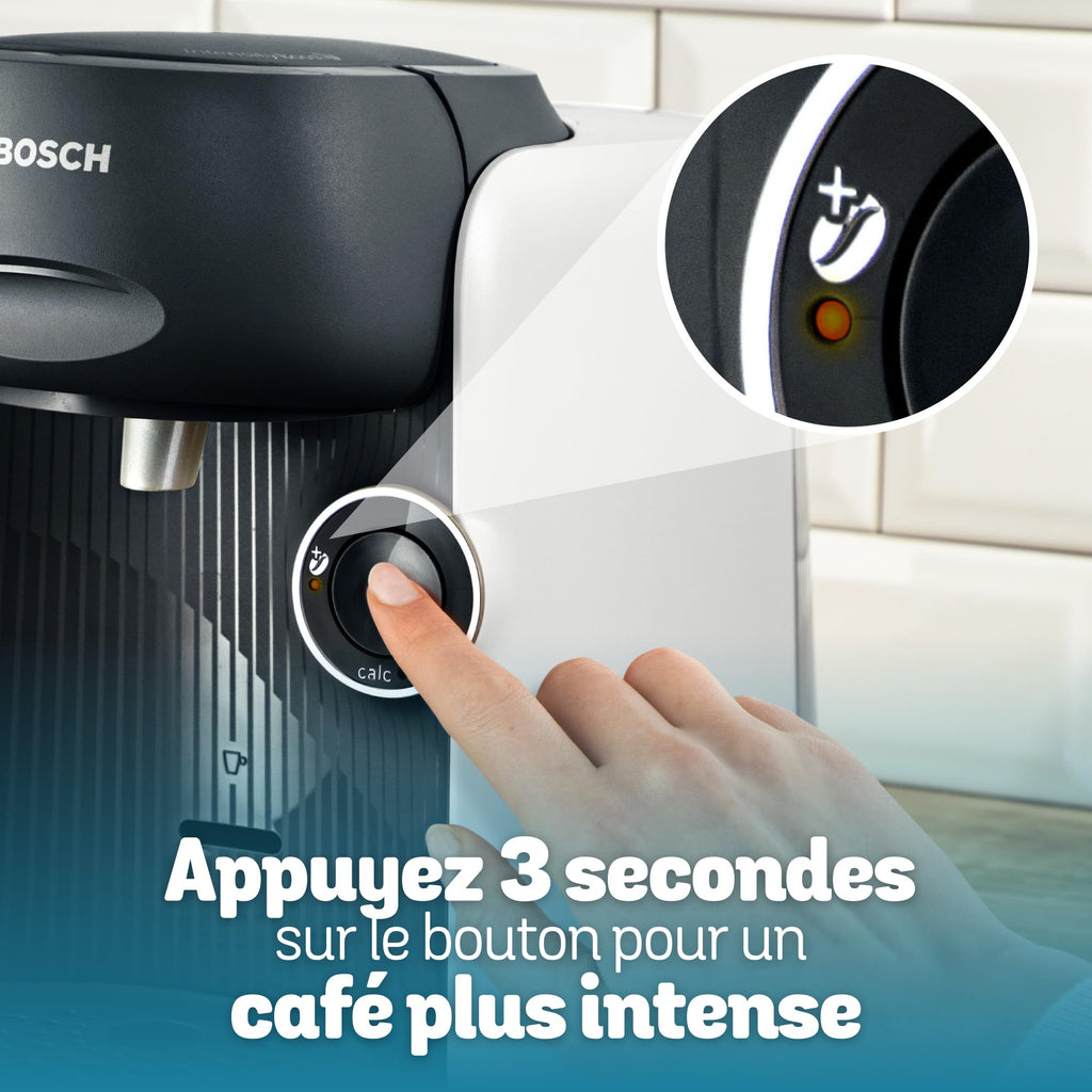 Tassimo Finesse friendly Machine à café Intellibrew, TAS163E, Blanc