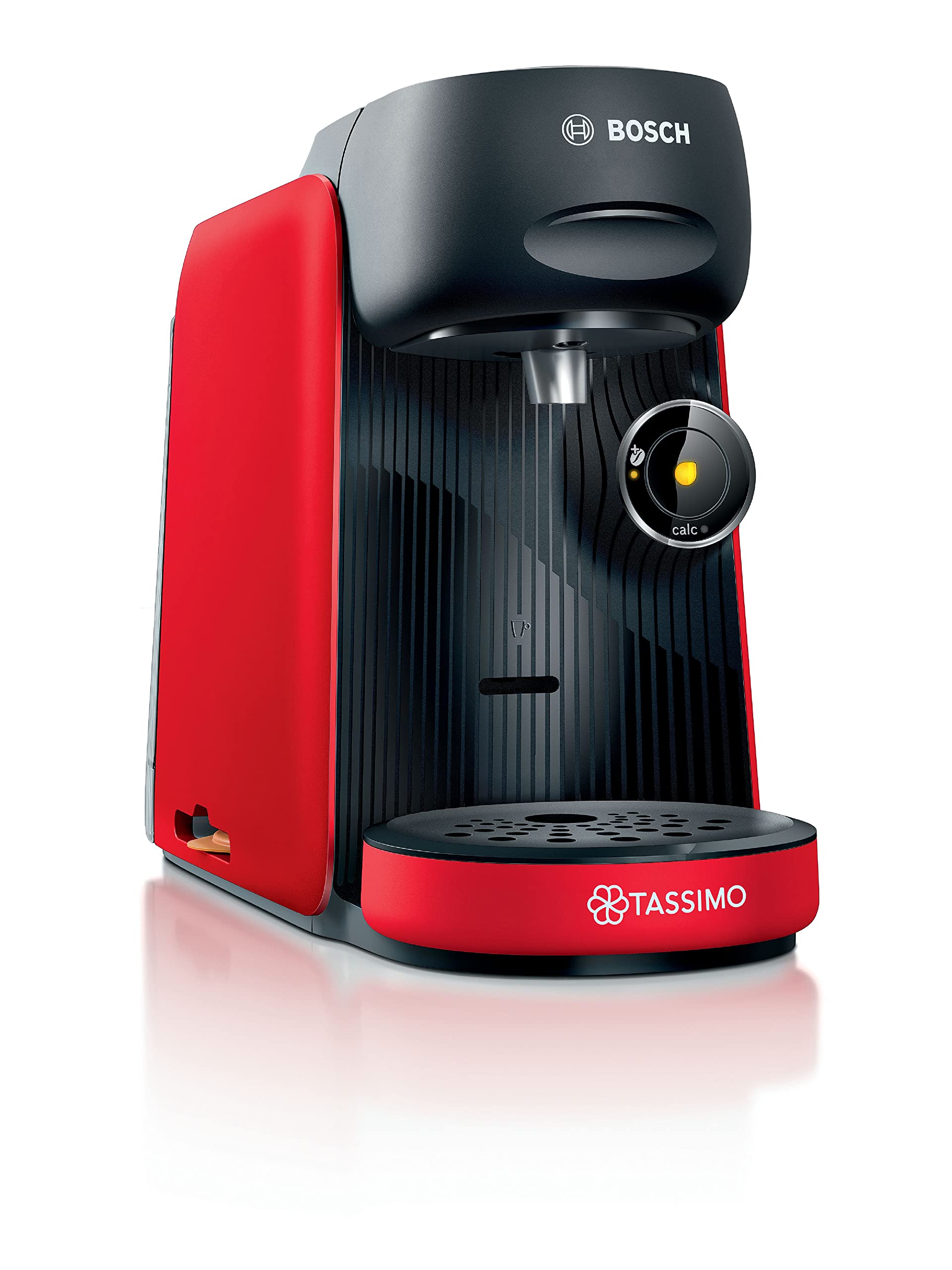 Machine à café TASSIMO FINESSE, IntensityBoost, INTELLIBREW, TAS16B3, Rouge intense