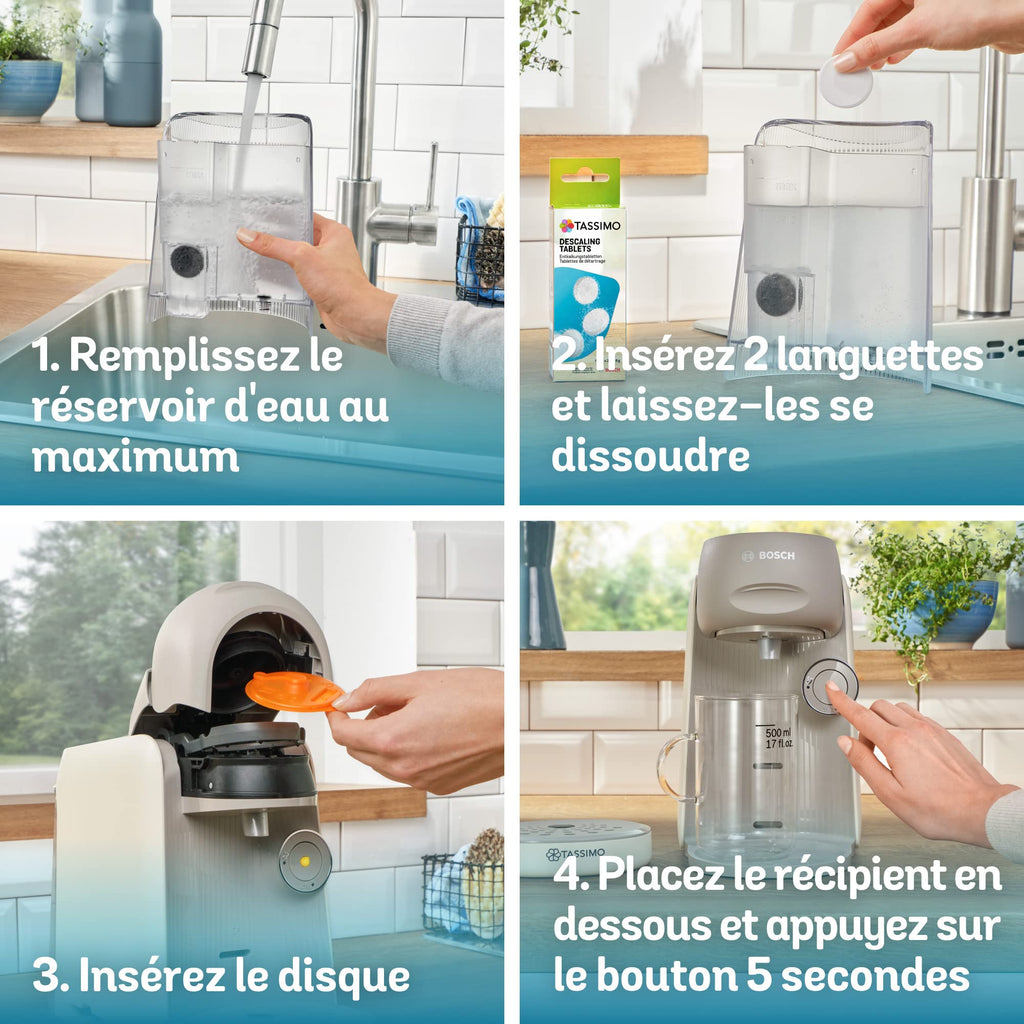 TASSIMO FINESSE, machine à café, IntensityBoost, INTELLIBREW, TAS16B3, Crème